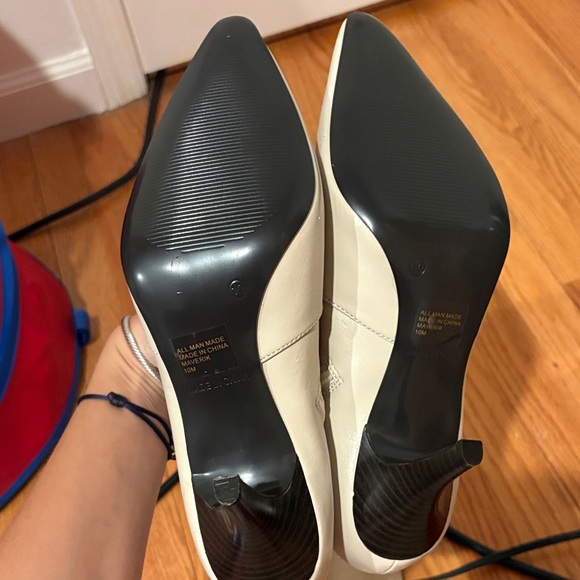 Style & Co. Women's Cream Heeled Boots - Picture 13 of 14